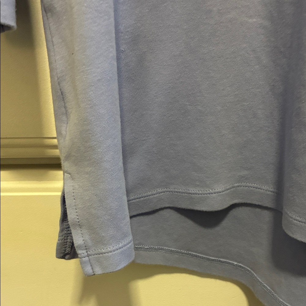 Isaac Mizrahi Live Light Purple Scoop Neck Tunic-3/4 inch sleeves- Large - Picture 7 of 12